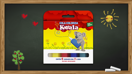 cola colorida